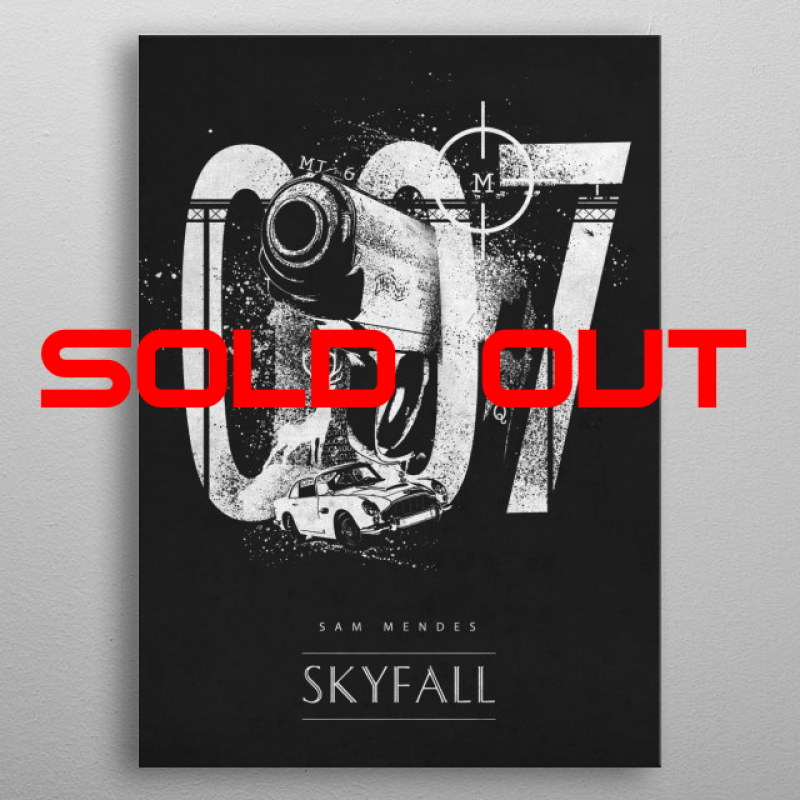 Displate Metall-Poster "Skyfall" *AUSVERKAUFT*